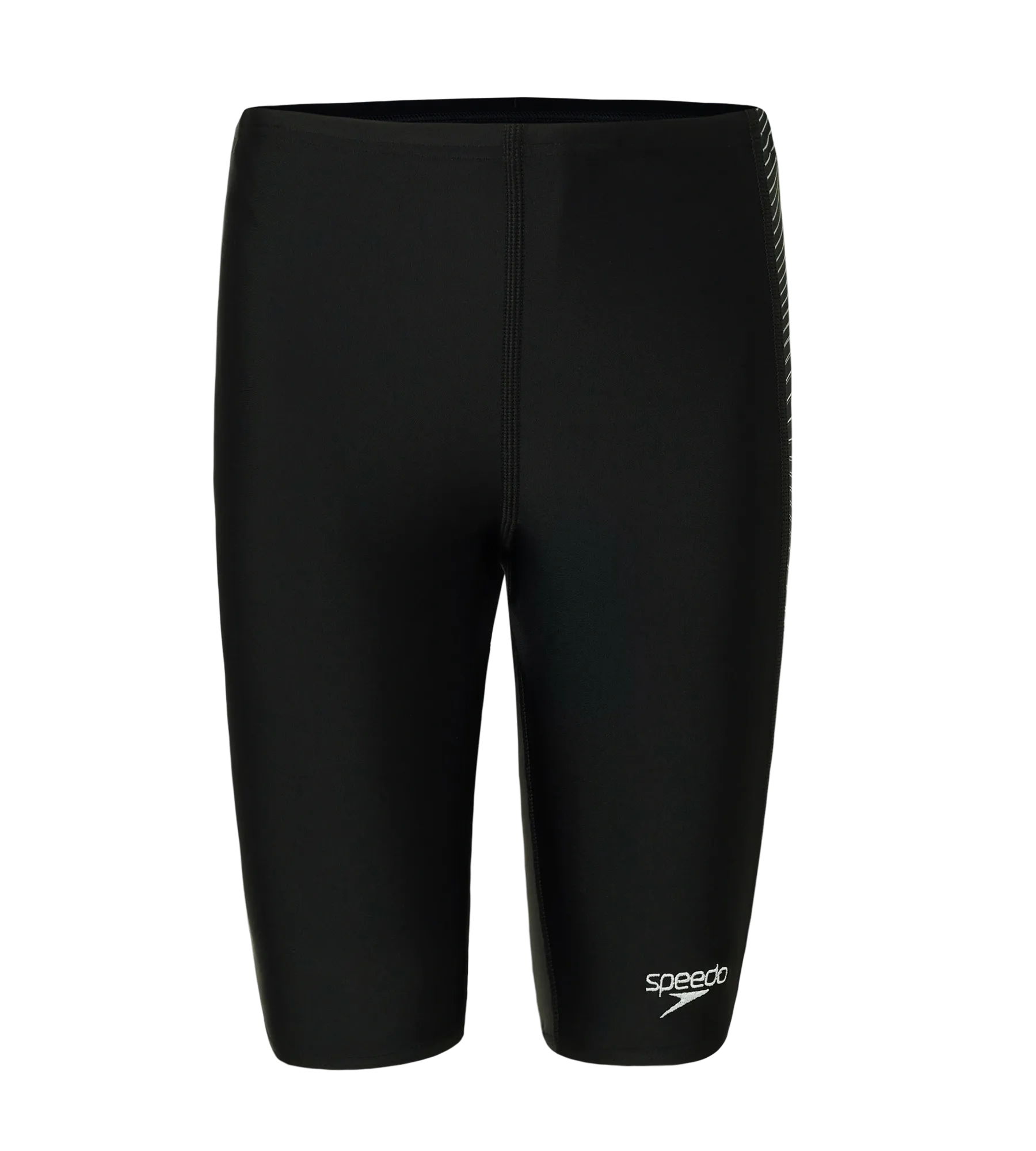 Boy's Endurance10 Side Panel Print Jammer - Black & White - Image 10