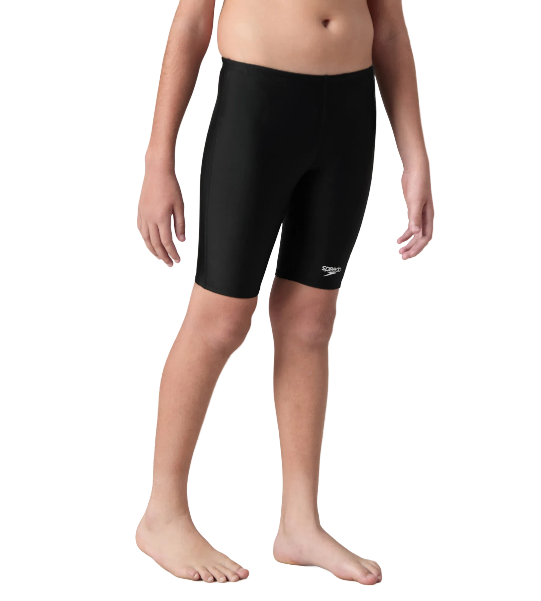 Boy's Endurance10 Side Panel Print Jammer - Black & White - Image 4