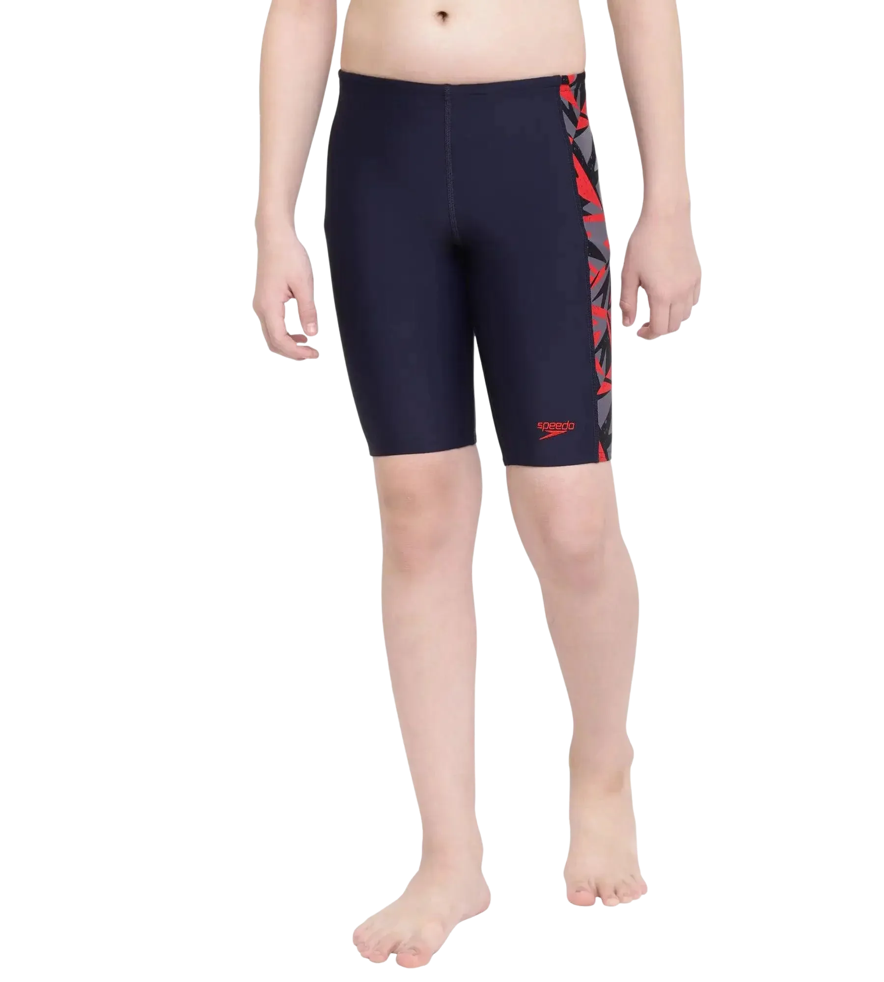 Men's Endurance+ Logo Graphic Splice Aquashort - Black & Fluo Green - Image 4