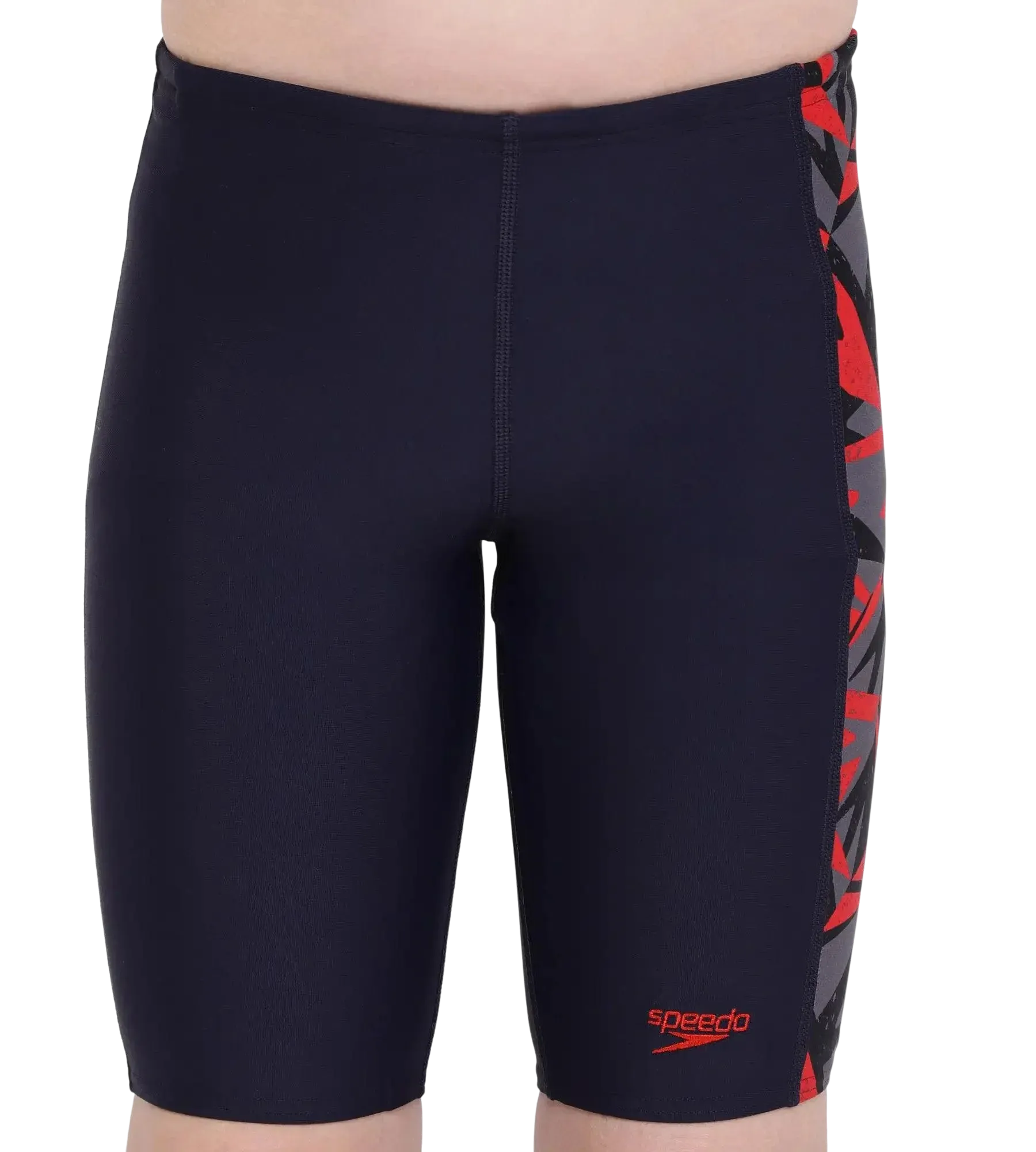 Men's Endurance+ Logo Graphic Splice Aquashort - Black & Fluo Green - Image 8