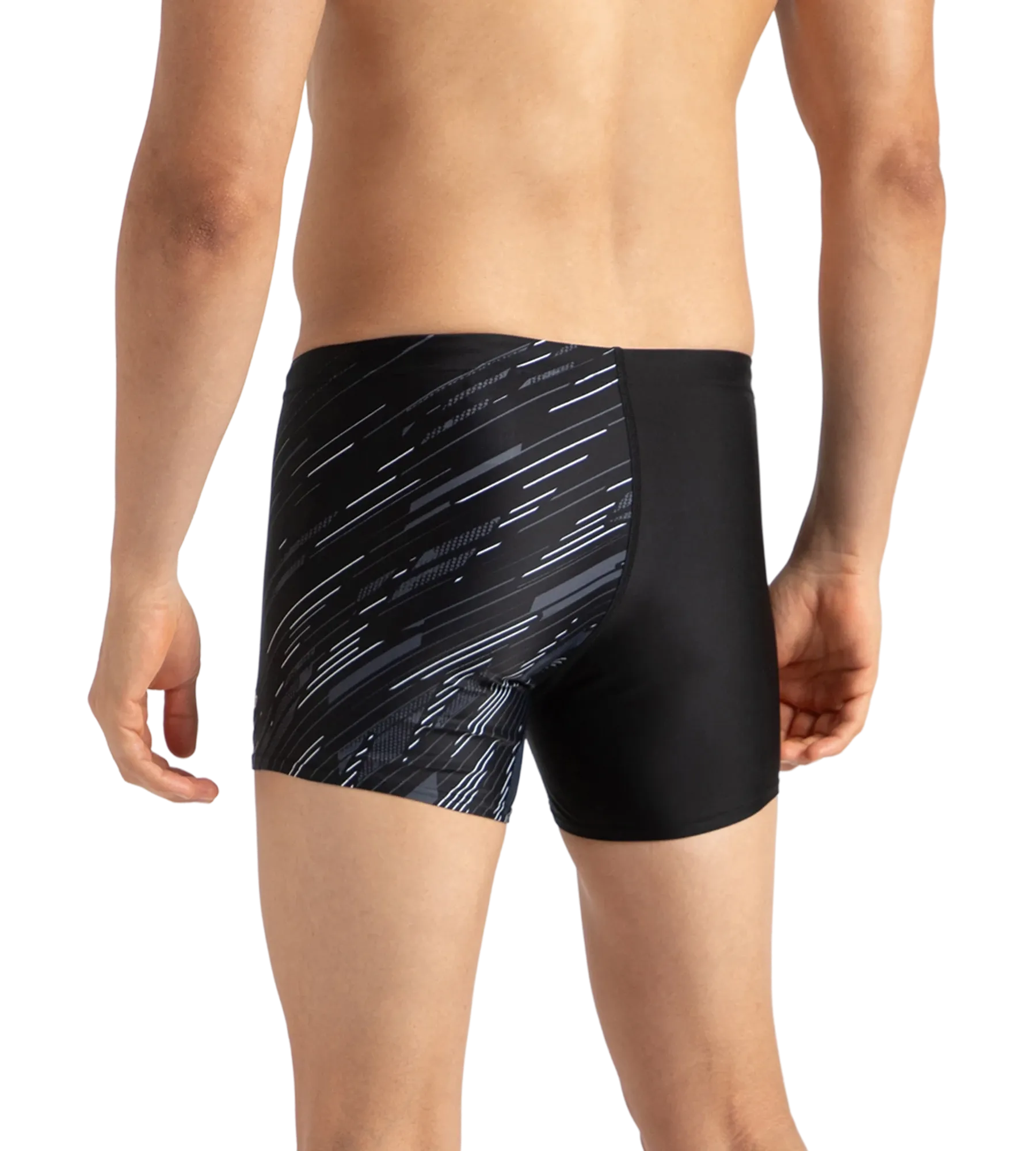 Men's Endurance 10 Hyperboom V Cut Aquashort - Black & Usa Charcoal - Image 5