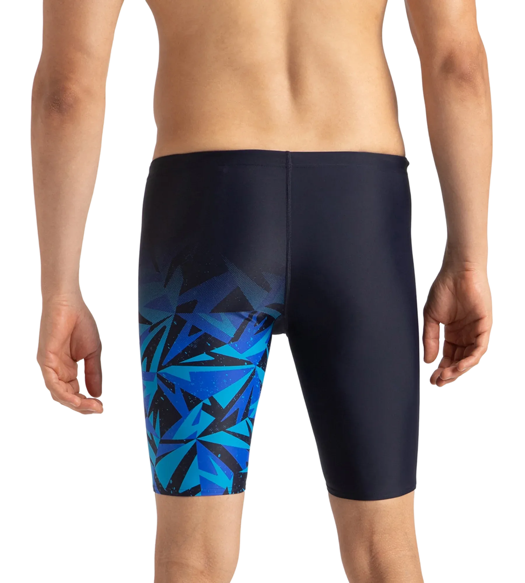 Men's Endurance 10 Hyperboom V Cut Jammer - True Navy & Blue Flame - Image 5