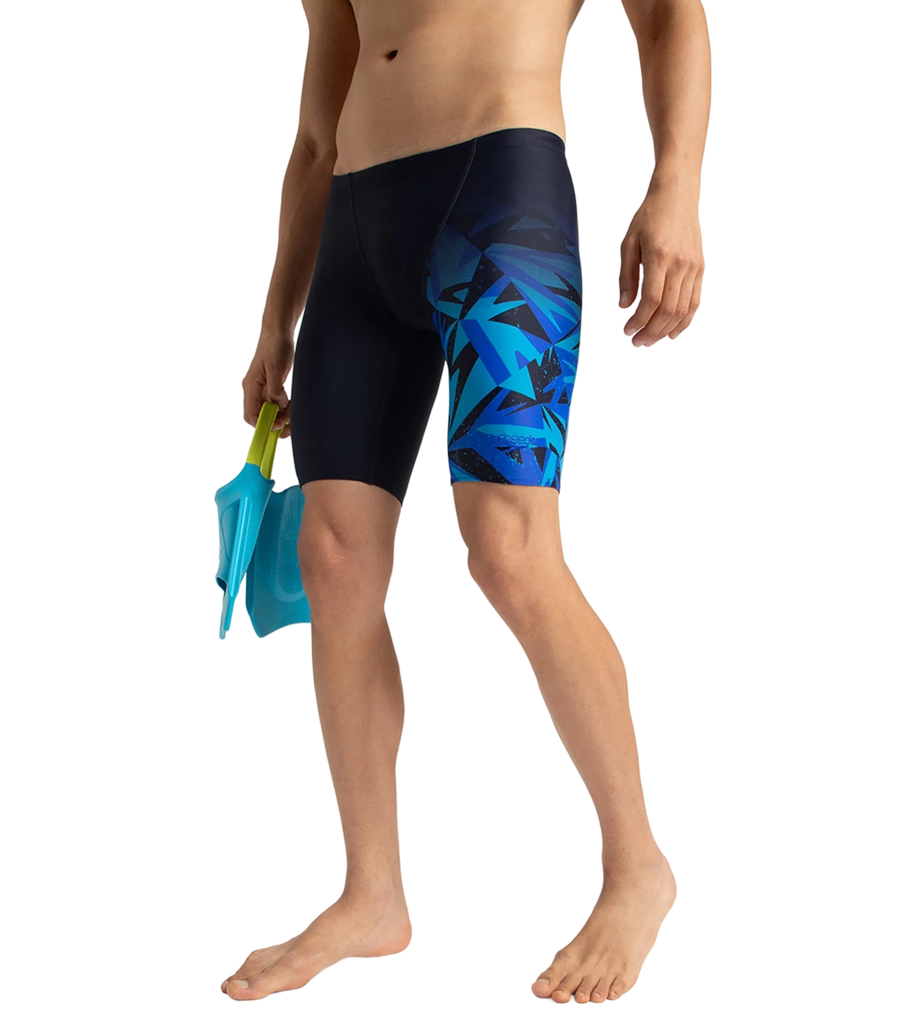 Men's Endurance 10 Hyperboom V Cut Jammer - True Navy & Blue Flame - Image 8