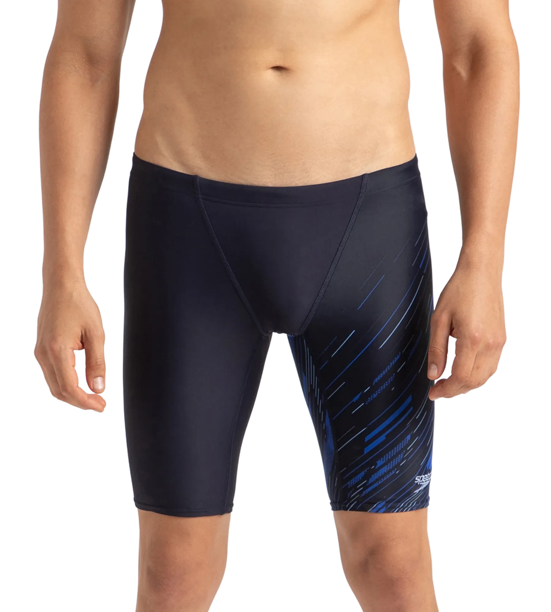 Men's Endurance 10 Hyperboom V Cut Jammer - Truenavy & Truecobalt - Image 2