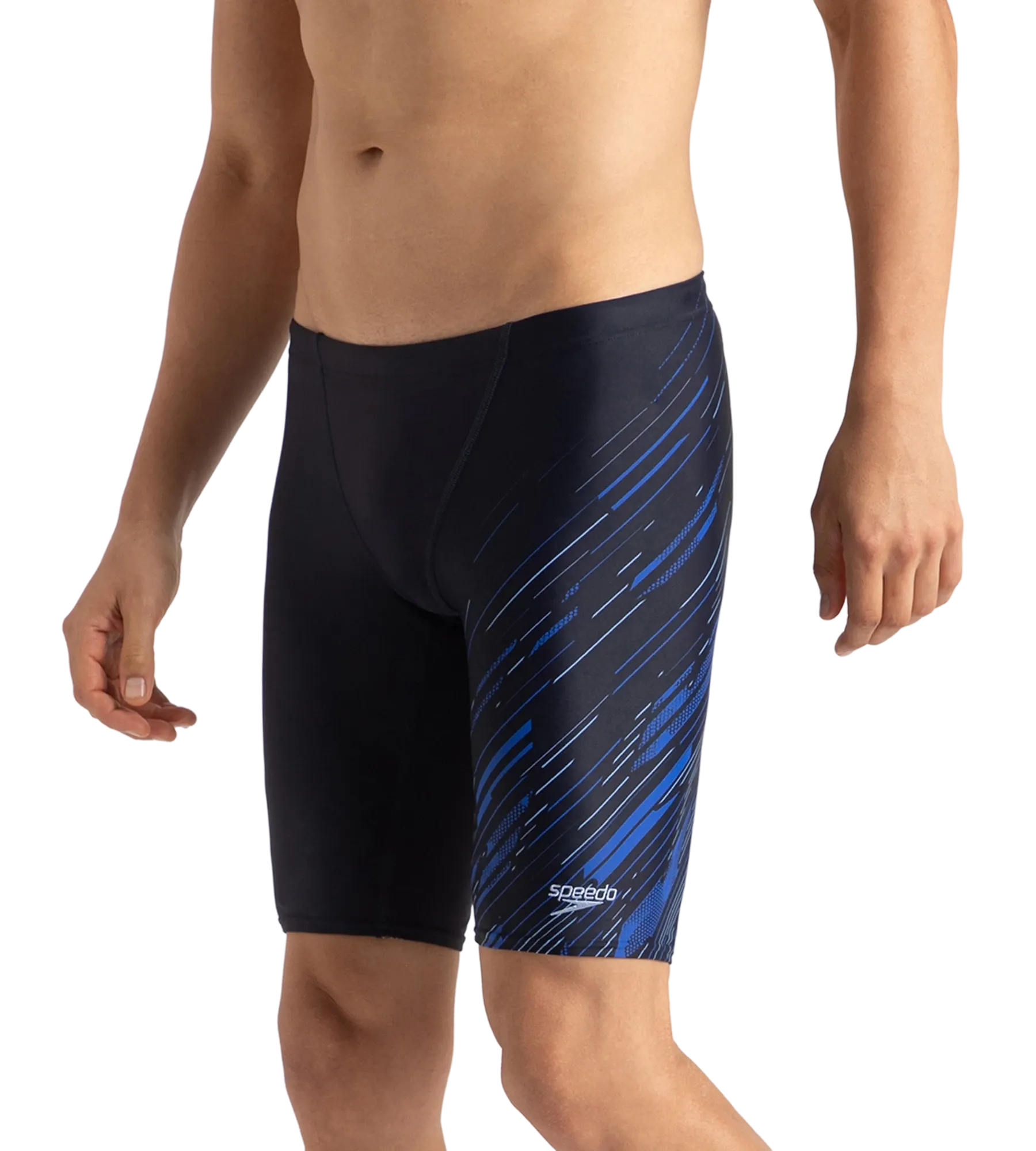 Men's Endurance 10 Hyperboom V Cut Jammer - Truenavy & Truecobalt - Image 3