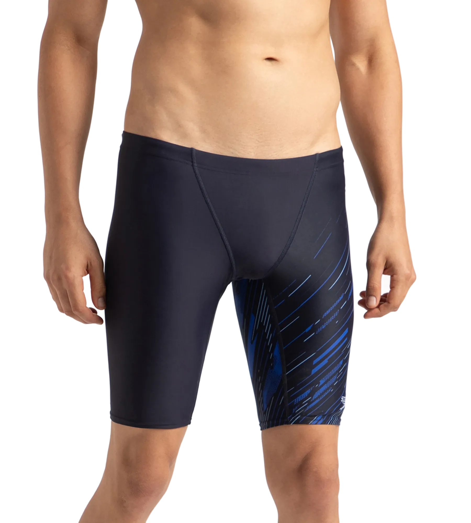 Men's Endurance 10 Hyperboom V Cut Jammer - Truenavy & Truecobalt - Image 4