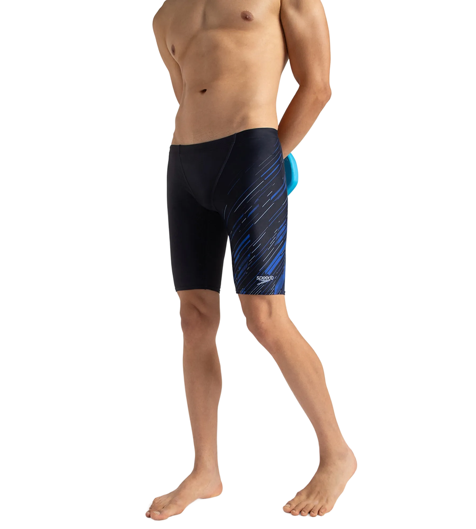 Men's Endurance 10 Hyperboom V Cut Jammer - Truenavy & Truecobalt - Image 8