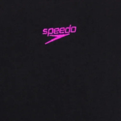 Girl's Endurance+ Essential Splashback Legsuit - Black & Diva - Image 4