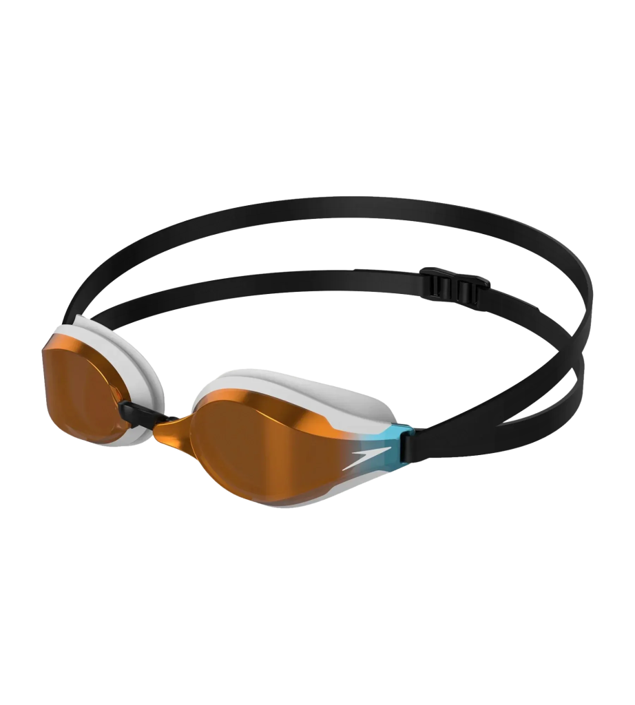 Fastskin Speedsocket Mirror - Lens Goggles - White & Mirror