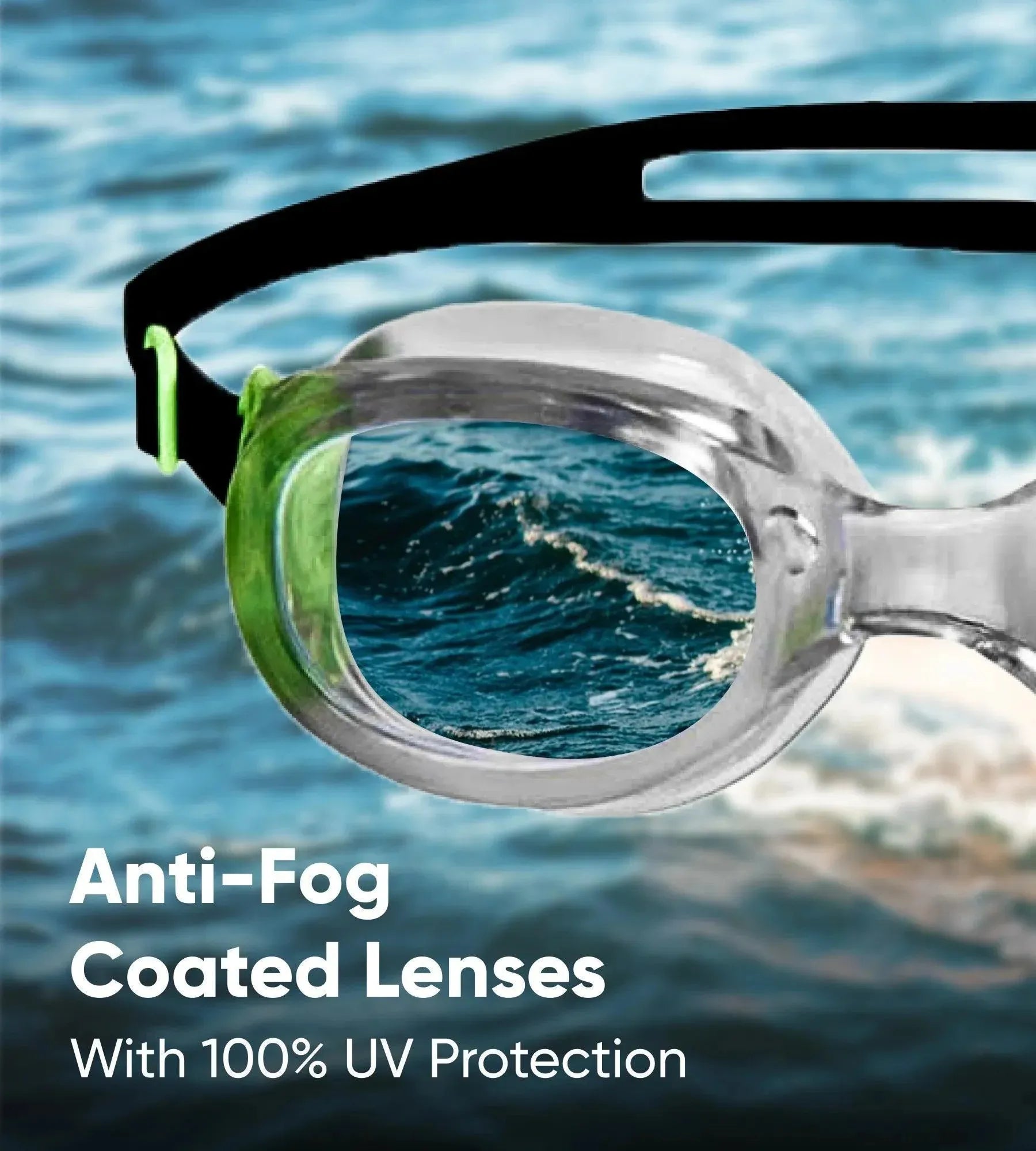 Unisex Adult Futura Classic Tint-Lens Swim Goggles - Tint & Blue - Image 7