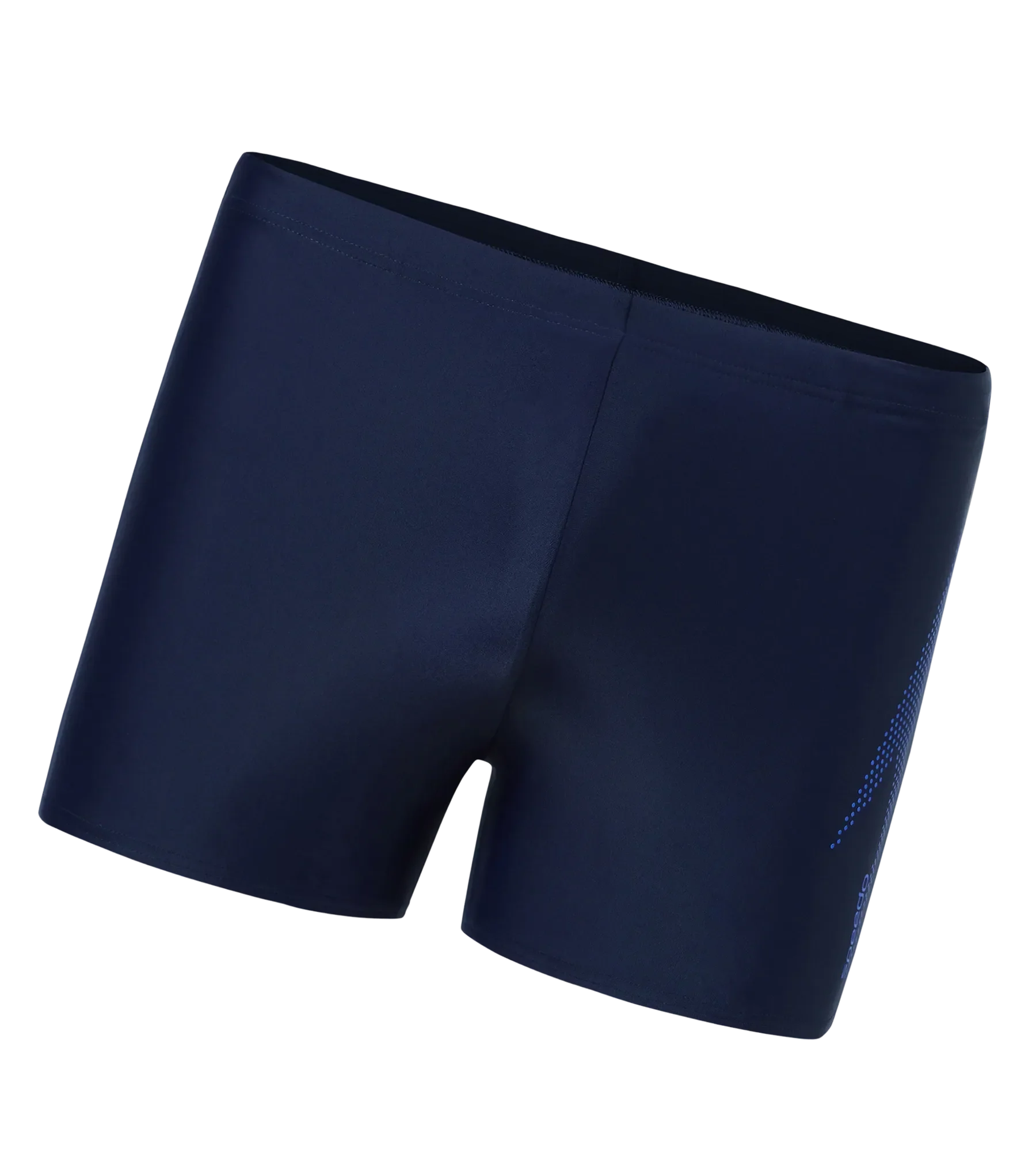 Men's Endurance10 Boom Logo Print Aquashort - True Navy & Deep Saffire - Image 3