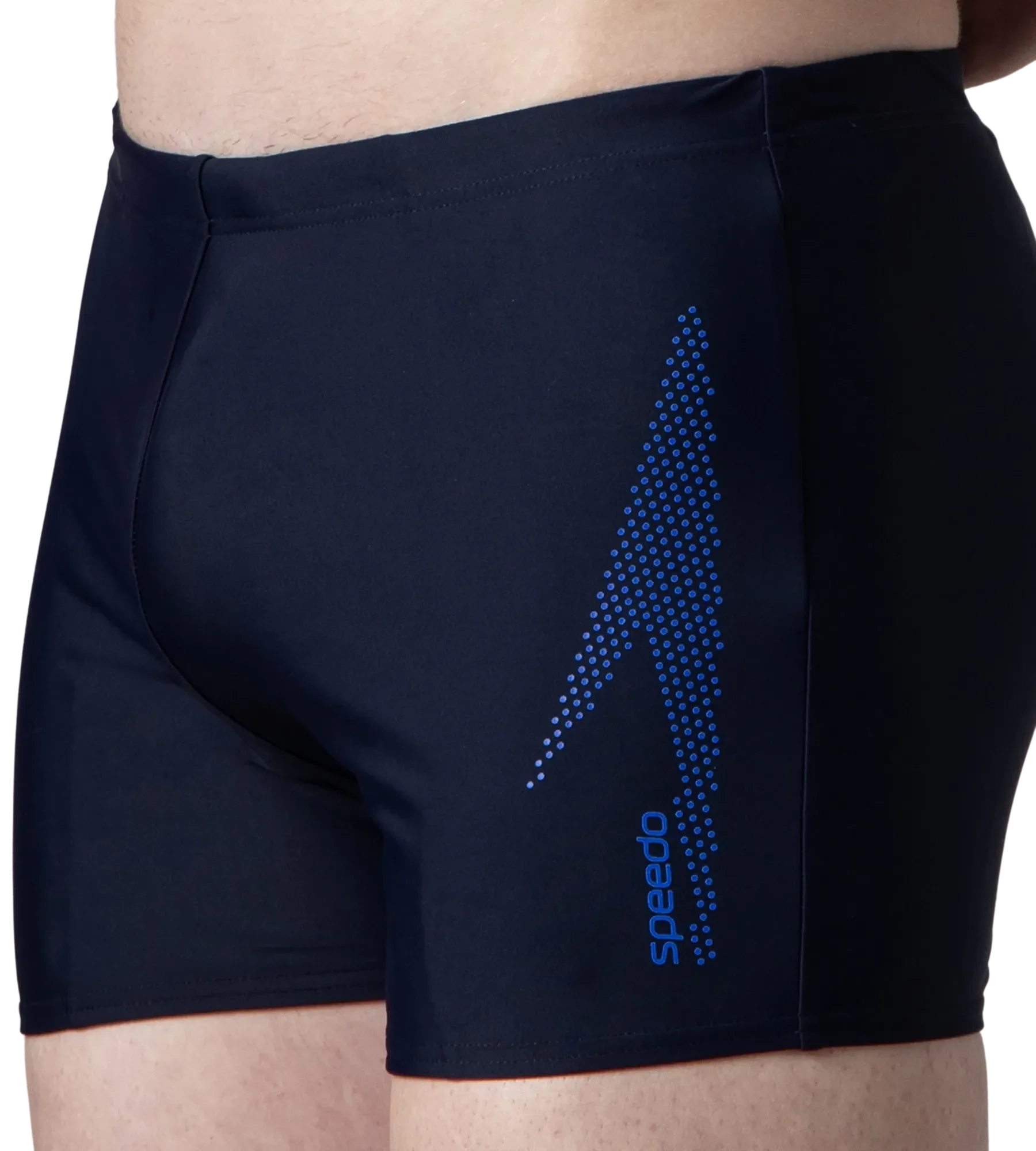 Men's Endurance10 Boom Logo Print Aquashort - True Navy & Deep Saffire - Image 11