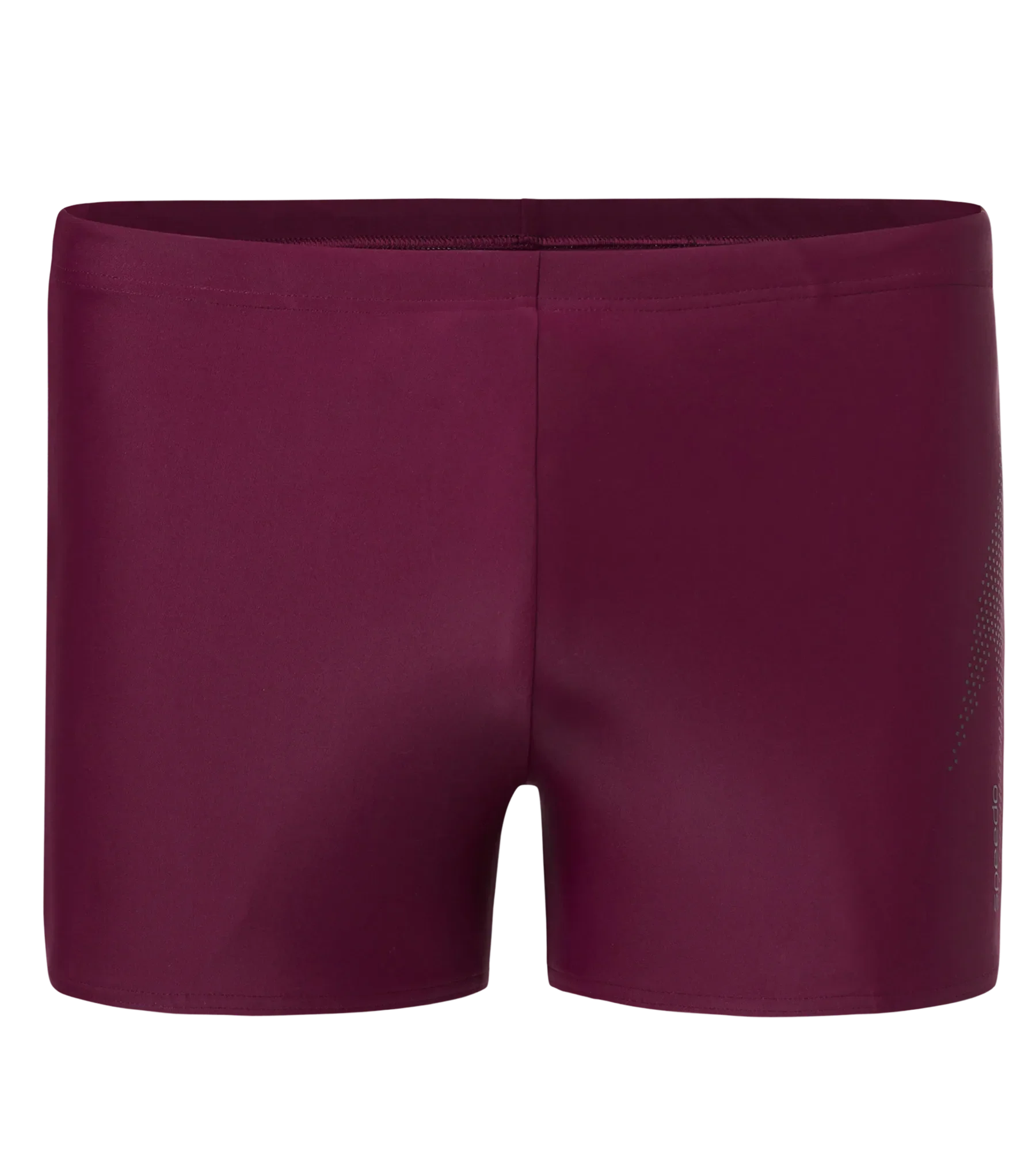 Men's Enduraflex Boom Logo Print Aquashort - Chocaberry & Black - Image 10