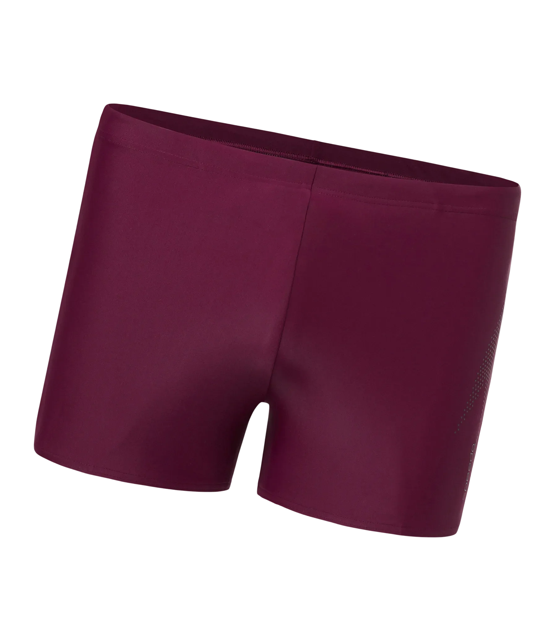 Men's Enduraflex Boom Logo Print Aquashort - Chocaberry & Black - Image 11