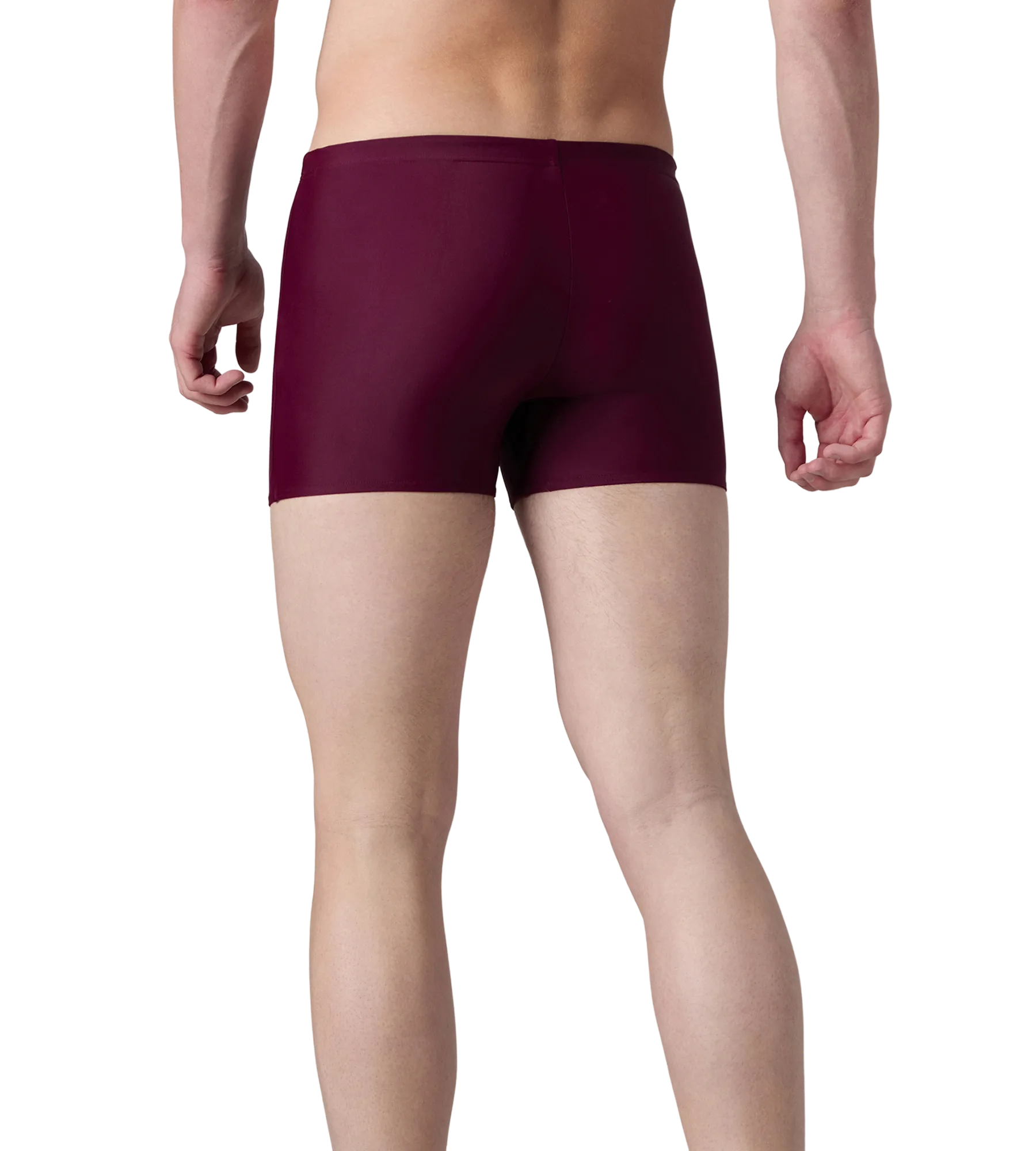 Men's Enduraflex Boom Logo Print Aquashort - Chocaberry & Black - Image 5
