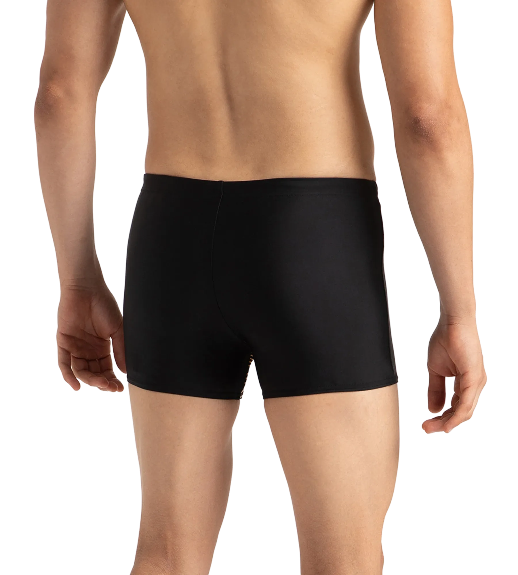 Men's Endurance 10 Medley Logo Aquashort - Black & Mandarin Peel - Image 8