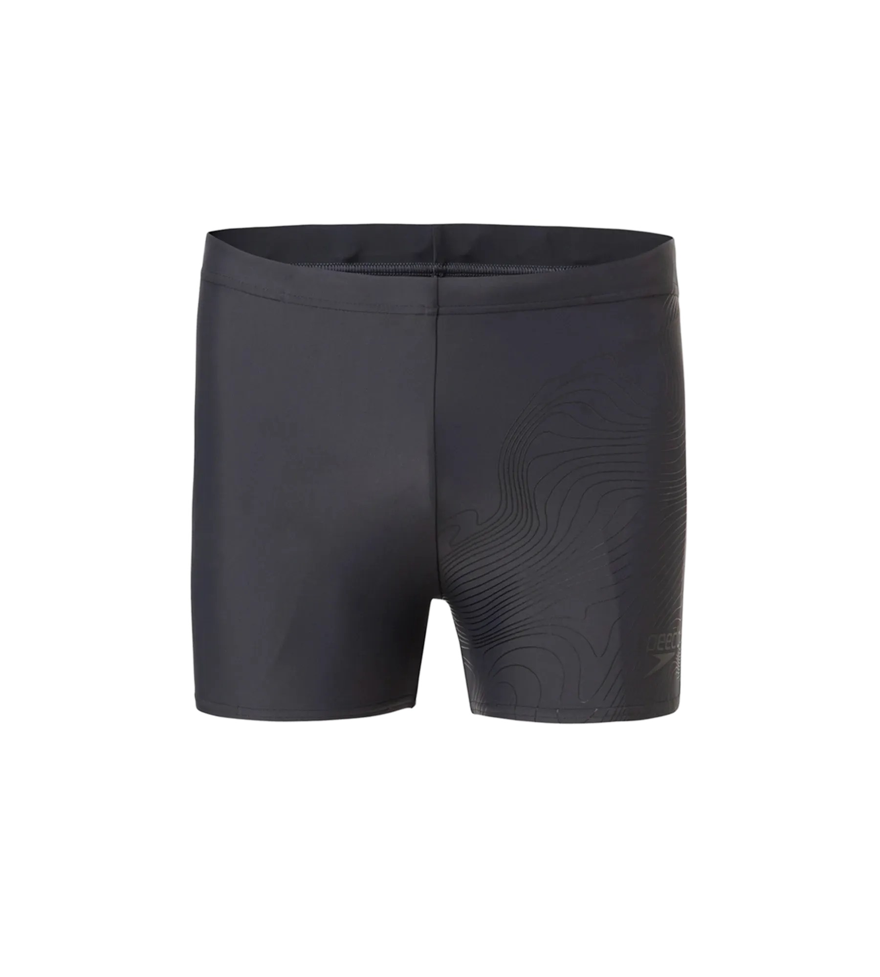 Men's Endurance10 Tide Print Sports Gala Logo Aquashort - Oxid Grey & Black - Image 11