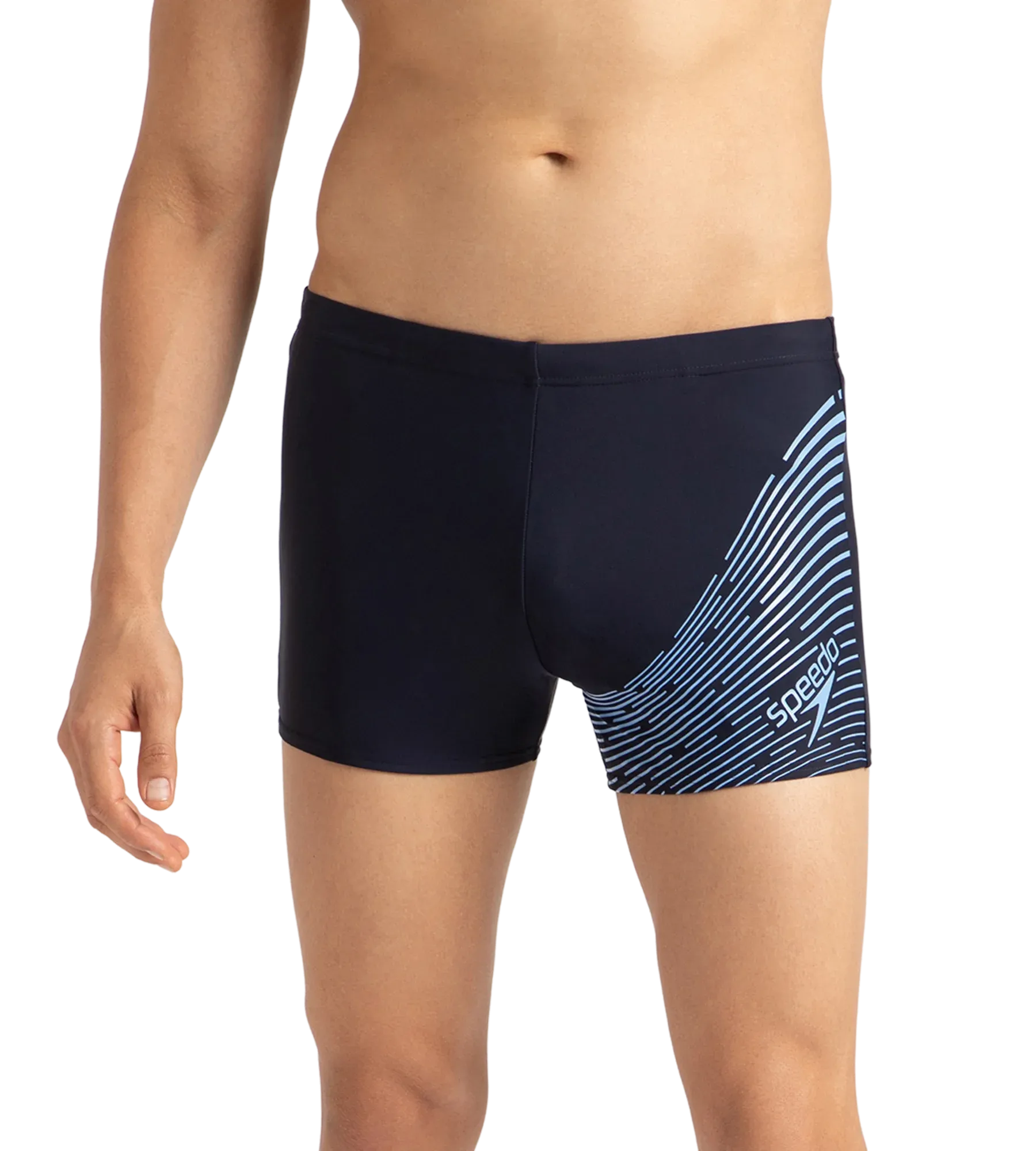 Men's Endurance 10 Medley Logo Aquashort - True Navy & Curious Blue - Image 2