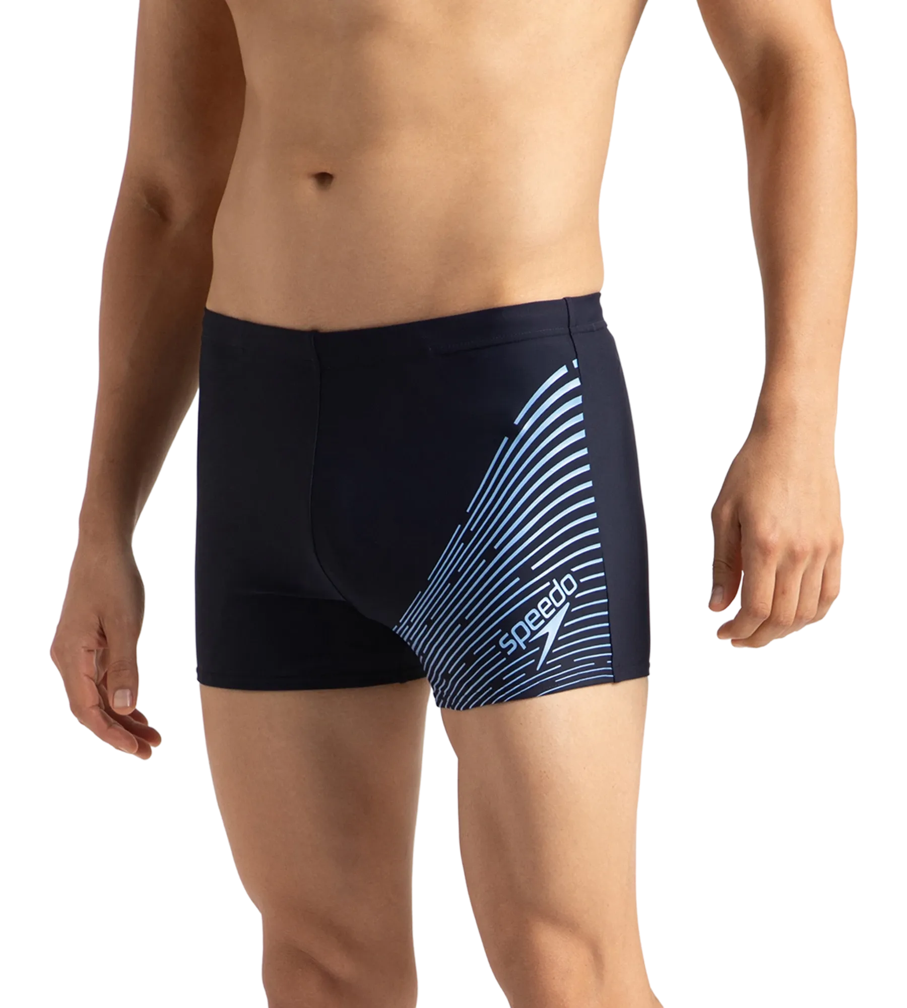 Men's Endurance 10 Medley Logo Aquashort - True Navy & Curious Blue - Image 3
