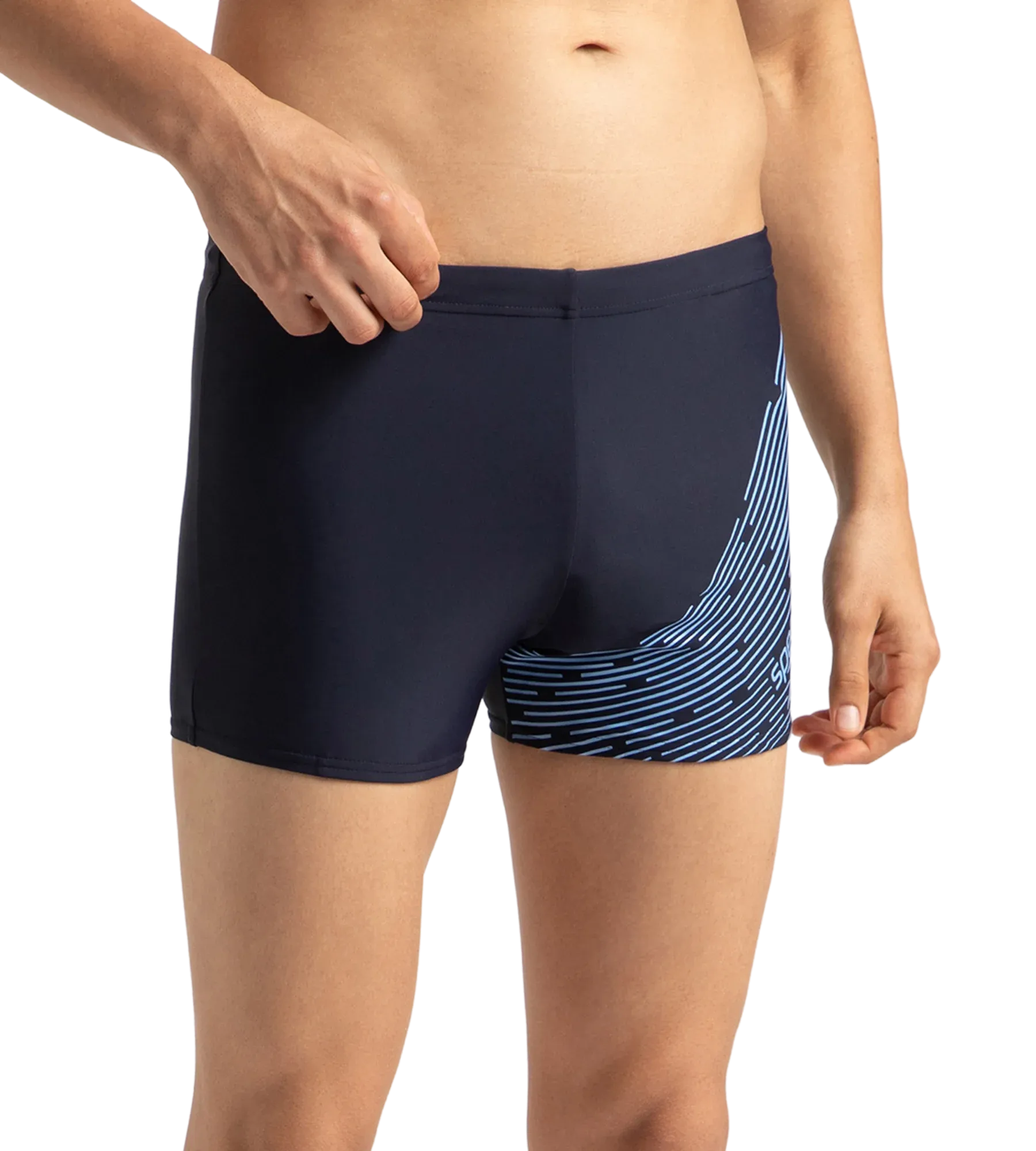 Men's Endurance 10 Medley Logo Aquashort - True Navy & Curious Blue - Image 4