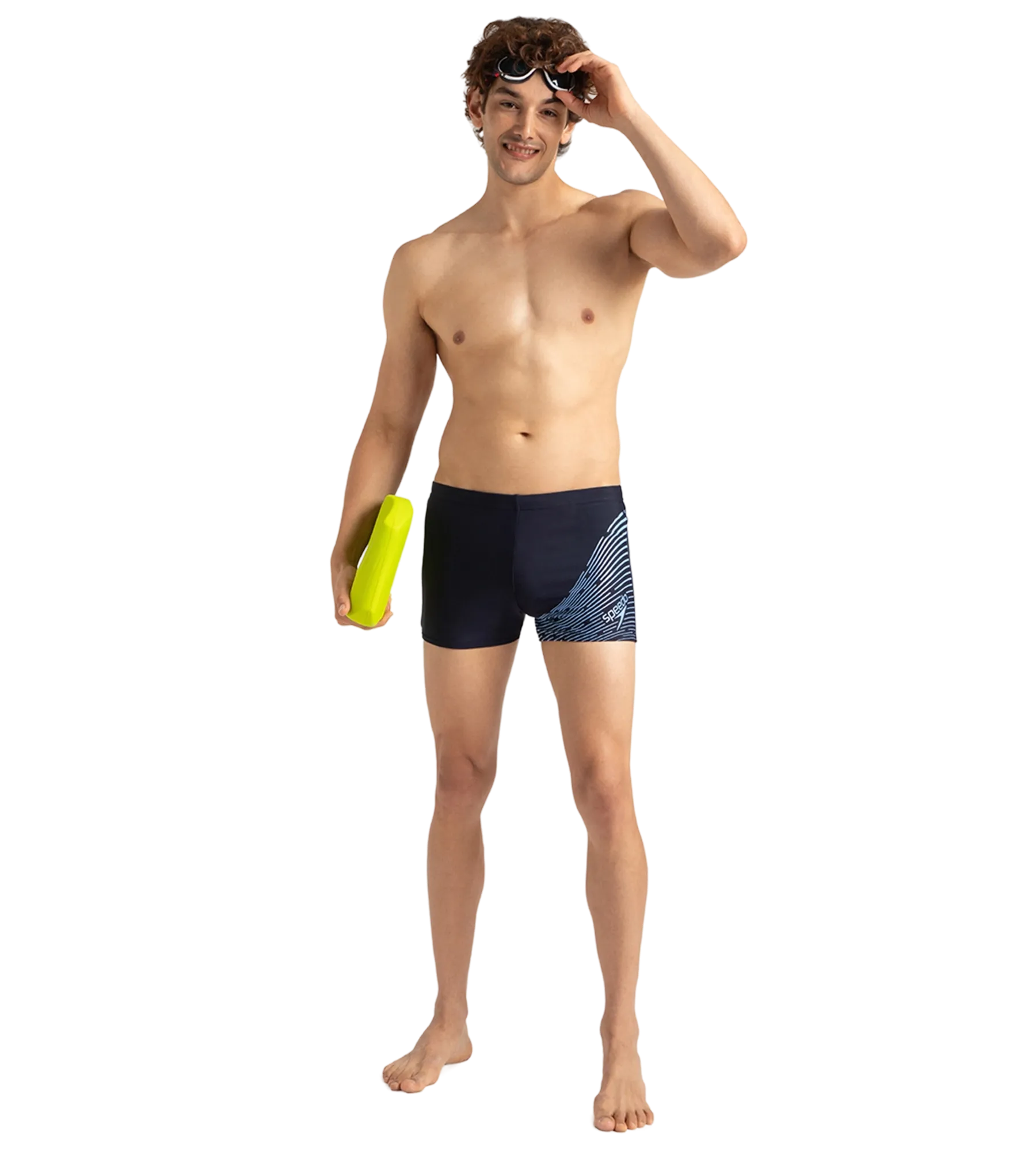 Men's Endurance 10 Medley Logo Aquashort - True Navy & Curious Blue - Image 7