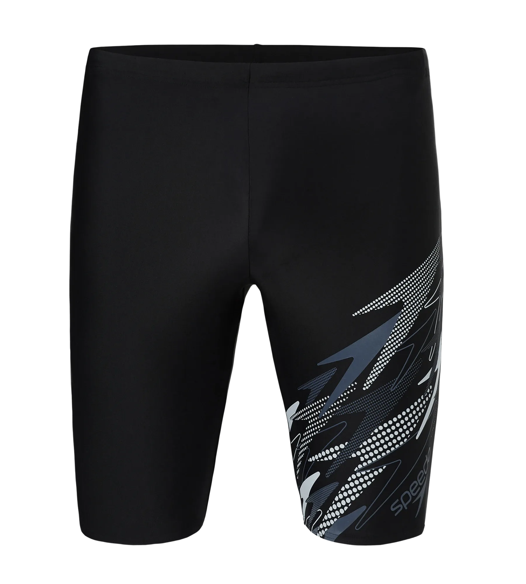 Men's Endurance10 Medley Print Gala Logo Jammer - Black & Grey Lead - Image 10