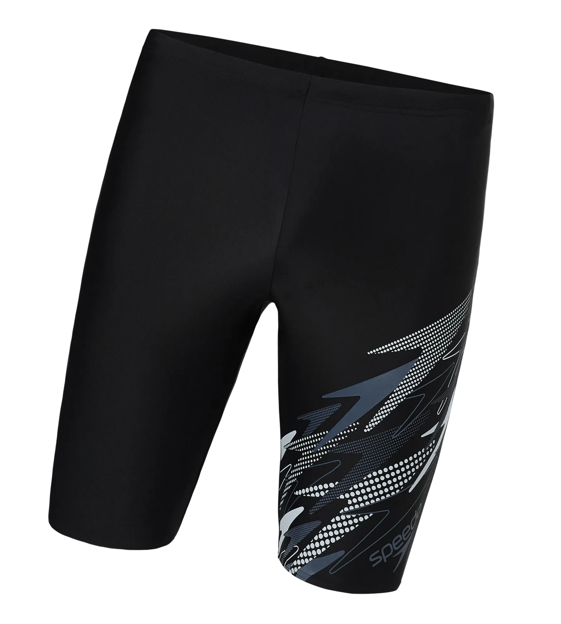 Men's Endurance10 Medley Print Gala Logo Jammer - Black & Grey Lead - Image 11