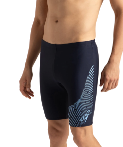 Men's Endurance 10 Medley Logo Jammer - True Navy & Curiousblue