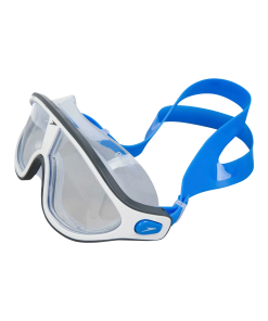 Unisex Adult Rift Clear-Lens Swim Goggles - Bondi Blue & White