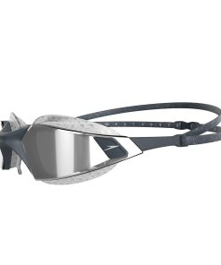 Unisex Adult Aquapulse Pro Mirror-Lens Swim Goggles - Grey & Silver