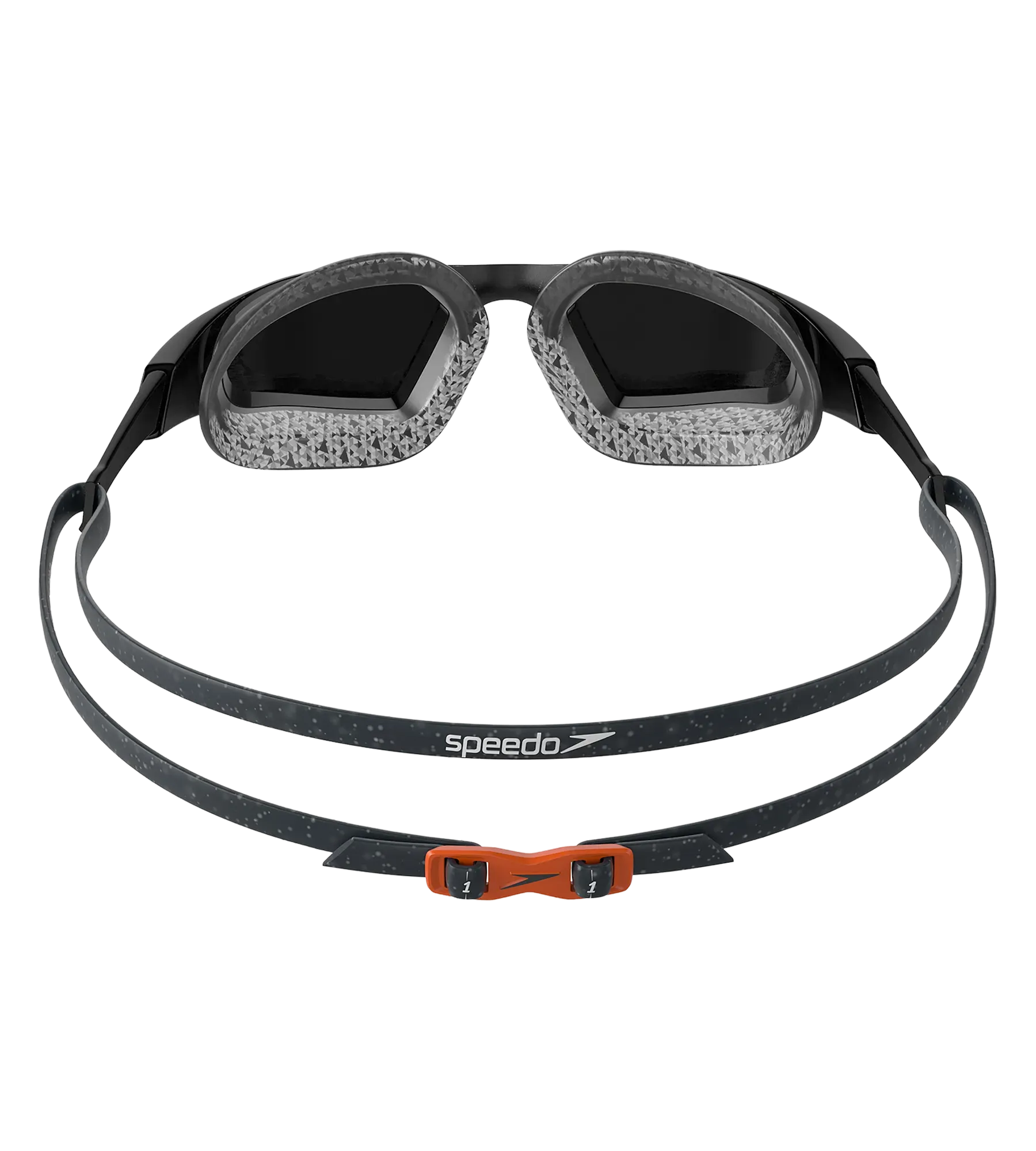 Unisex Adult Aquapulse Pro Mirror Lens Swim Goggles - Black & Gold - Image 3