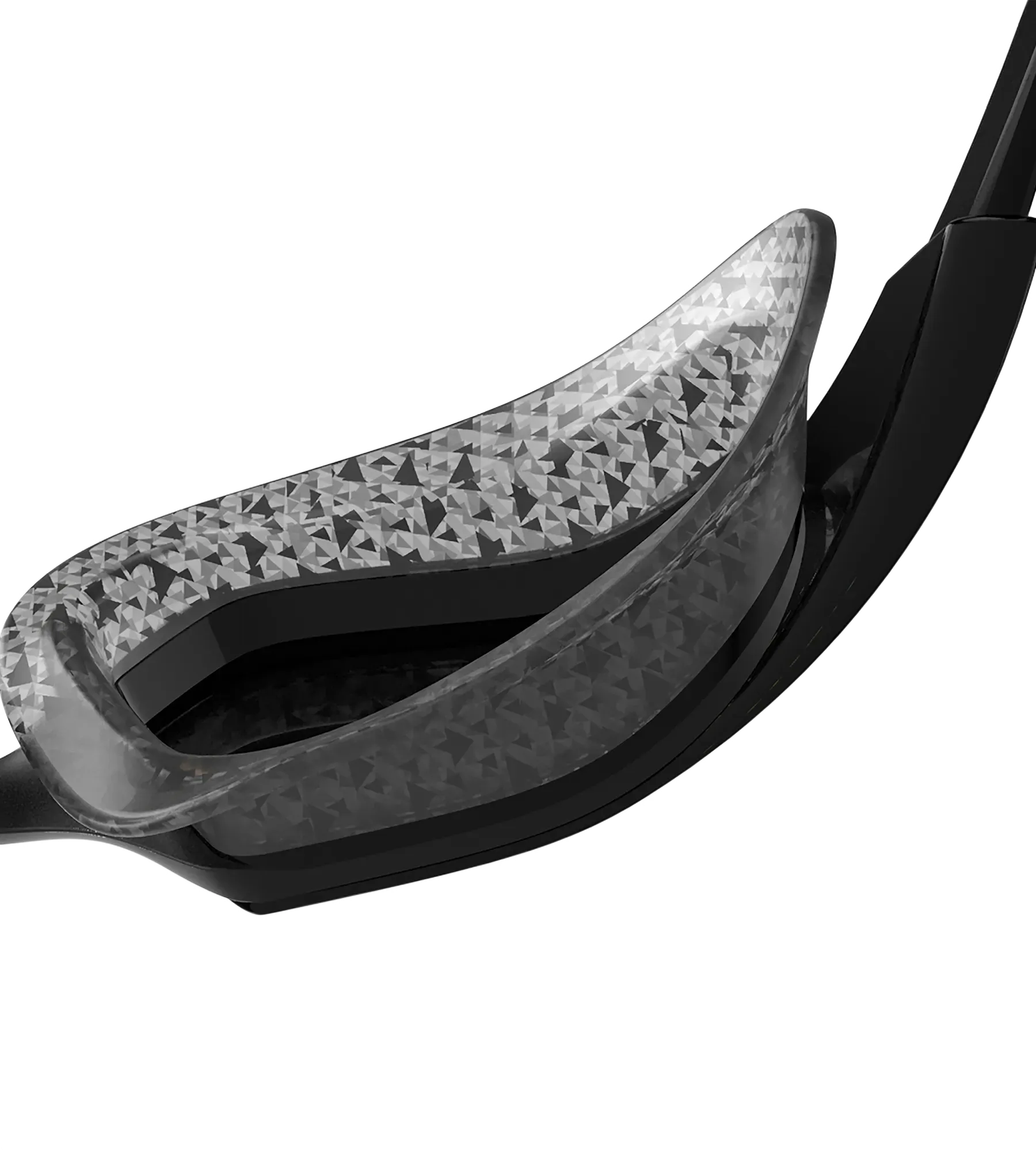 Unisex Adult Aquapulse Pro Mirror Lens Swim Goggles - Black & Gold - Image 5