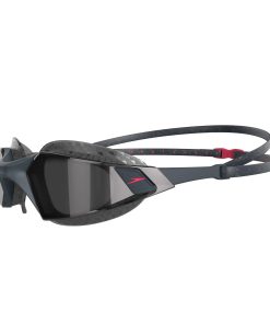 Unisex Adult Aquapulse Pro Smoke-Lens Swim Goggles - Grey & Smoke