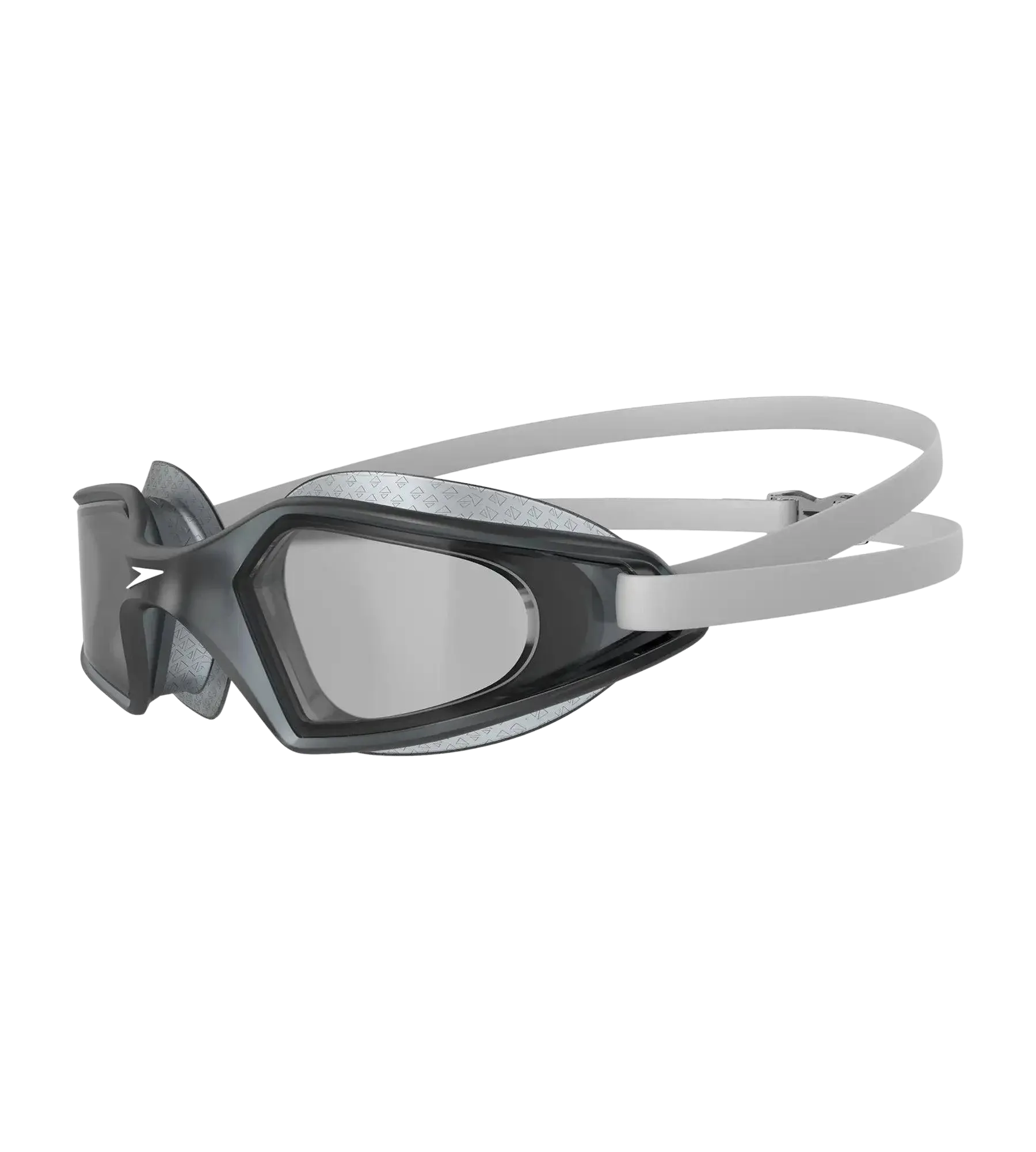 Unisex Adult Hydropulse Tint-Lens Swim Goggles - White & Grey - Image 8