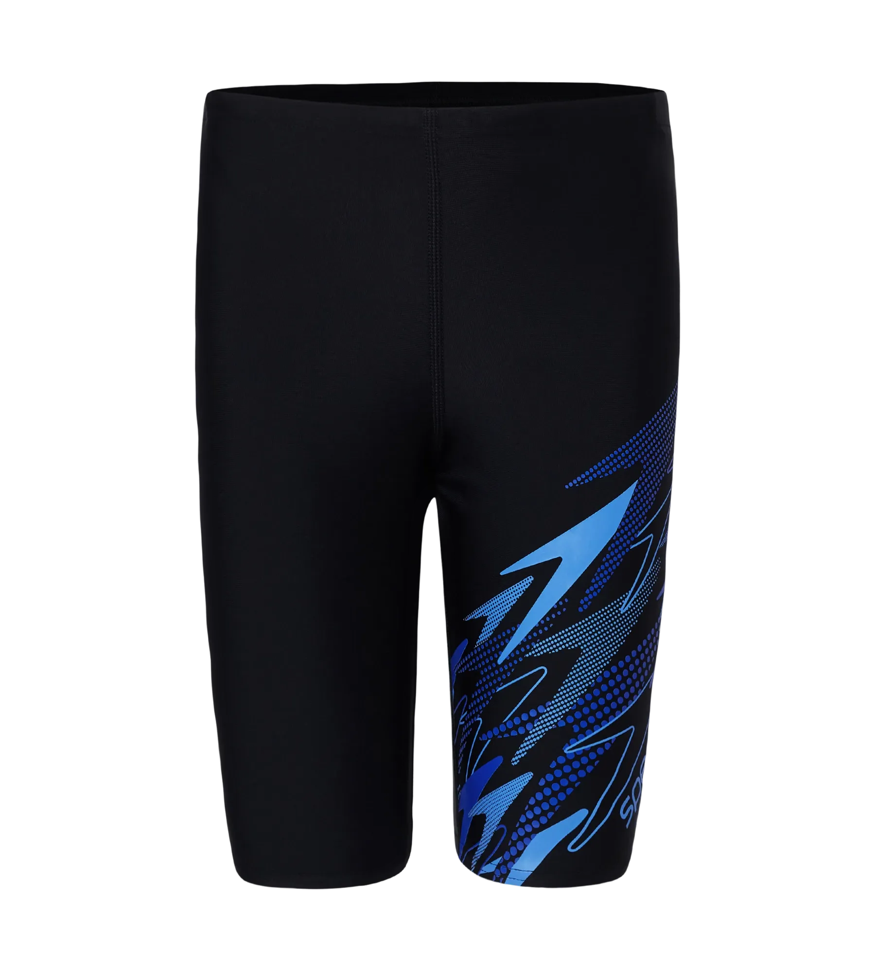 Boy's Endurance10 Medley Gala Logo Jammer - Black. Periwinkle Blue & Deep Saffire - Image 10