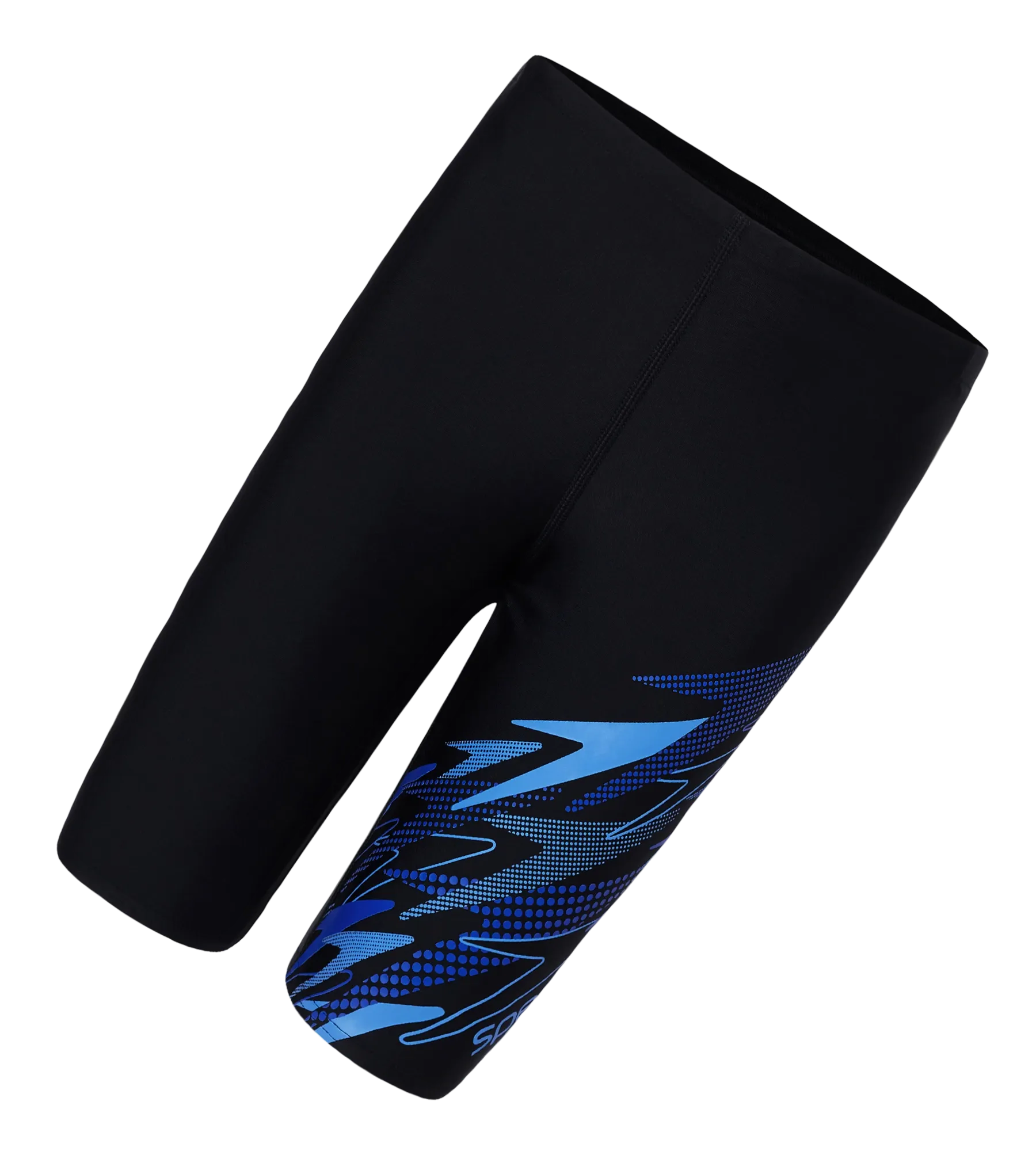 Boy's Endurance10 Medley Gala Logo Jammer - Black. Periwinkle Blue & Deep Saffire - Image 11