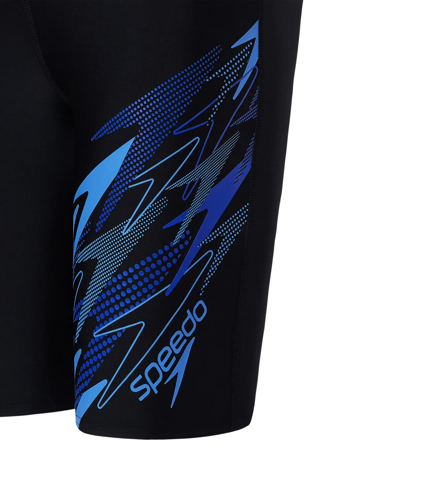 Boy's Endurance10 Medley Gala Logo Jammer - Black. Periwinkle Blue & Deep Saffire - Image 12