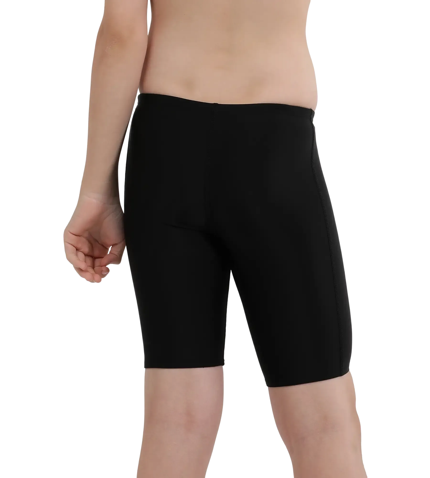 Boy's Endurance 10 Medley Logo Jammer - Black & Lemon Drizzle - Image 3