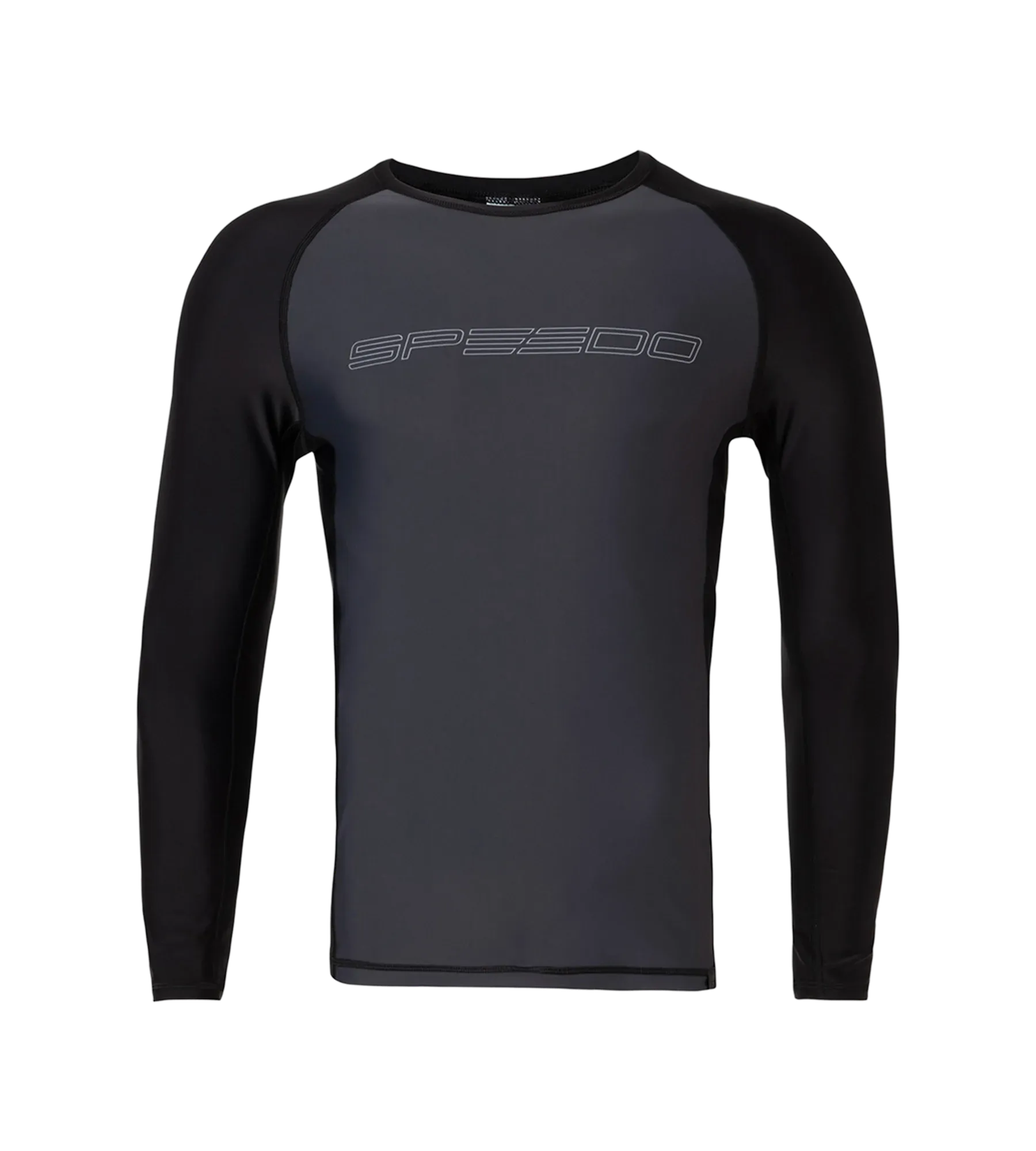 Men's Endurance10 Long Sleeve Suntop - Oxid Grey & Black - Image 11