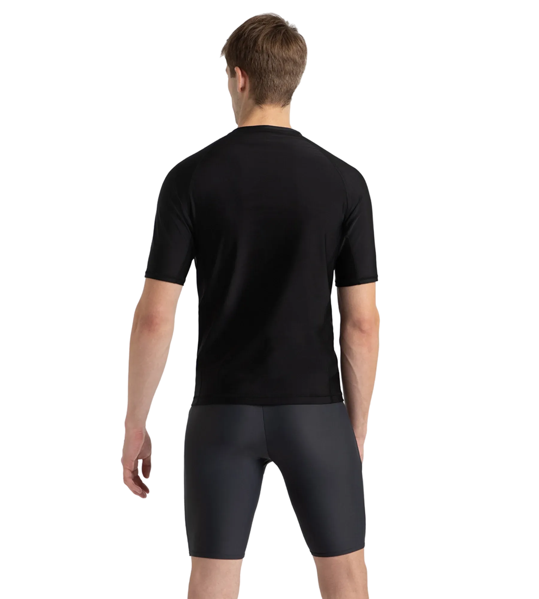Men's Endurance 10 Short Sleeve Suntop - Oxid Grey & Black - Image 5