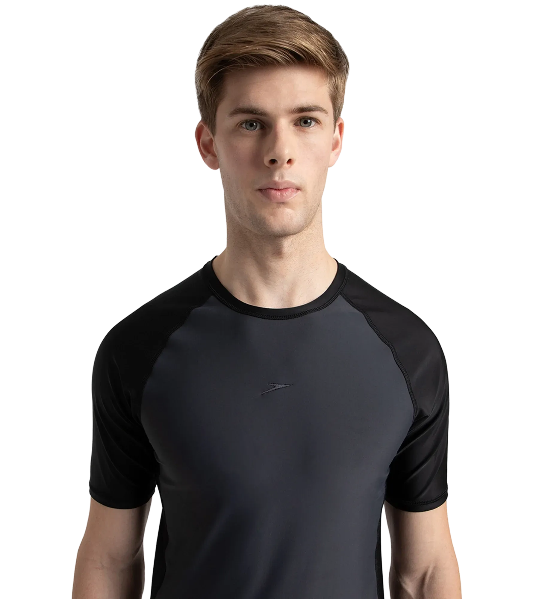 Men's Endurance 10 Short Sleeve Suntop - Oxid Grey & Black - Image 9