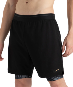 Men's Express Lite Multi Sport Watershorts With Built In Jammer - Black. Anthracite & Grey Lead