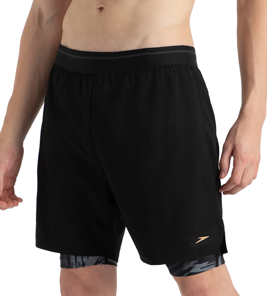 Men's Express Lite Multi Sport Watershorts With Built In Jammer - Black. Anthracite & Grey Lead