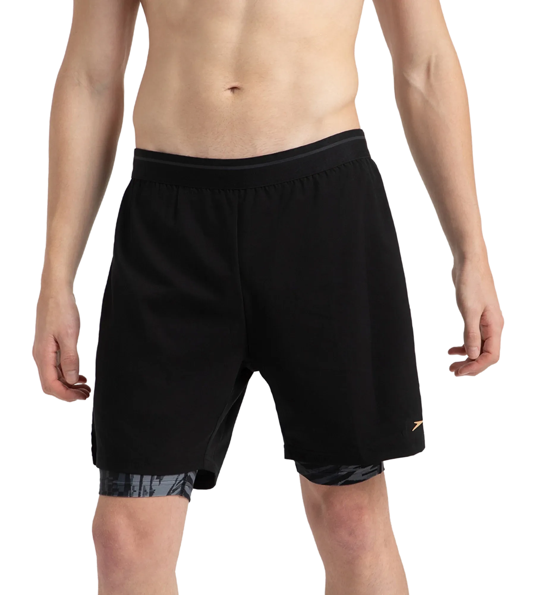 Men's Express Lite Multi Sport Watershorts With Built In Jammer - Black. Anthracite & Grey Lead - Image 2