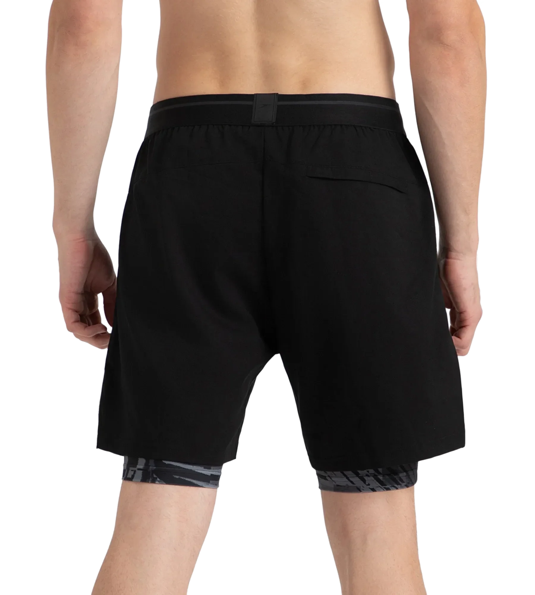 Men's Express Lite Multi Sport Watershorts With Built In Jammer - Black. Anthracite & Grey Lead - Image 5