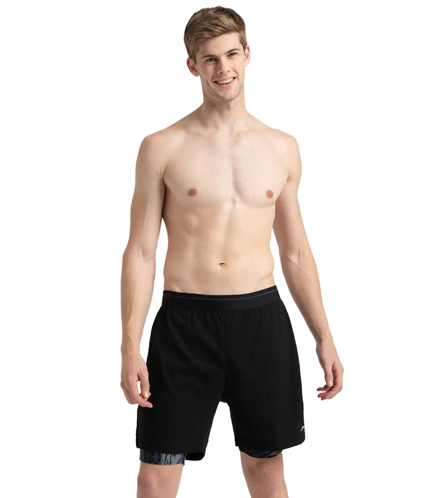 Men's Express Lite Multi Sport Watershorts With Built In Jammer - Black. Anthracite & Grey Lead - Image 6