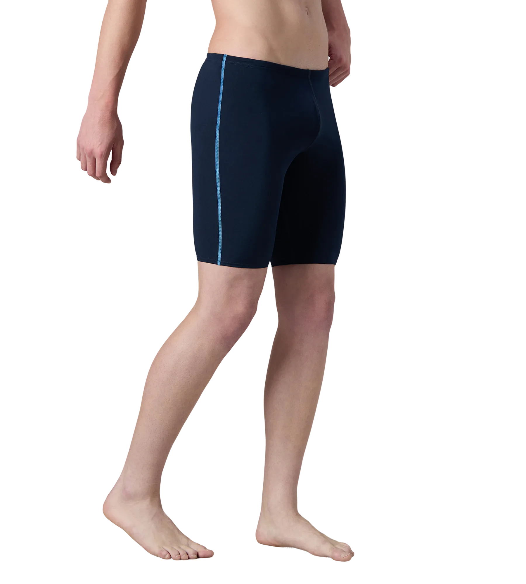 Men's Endurance+ Essential Jammer - True Navy & Periwinkle Blue - Image 4