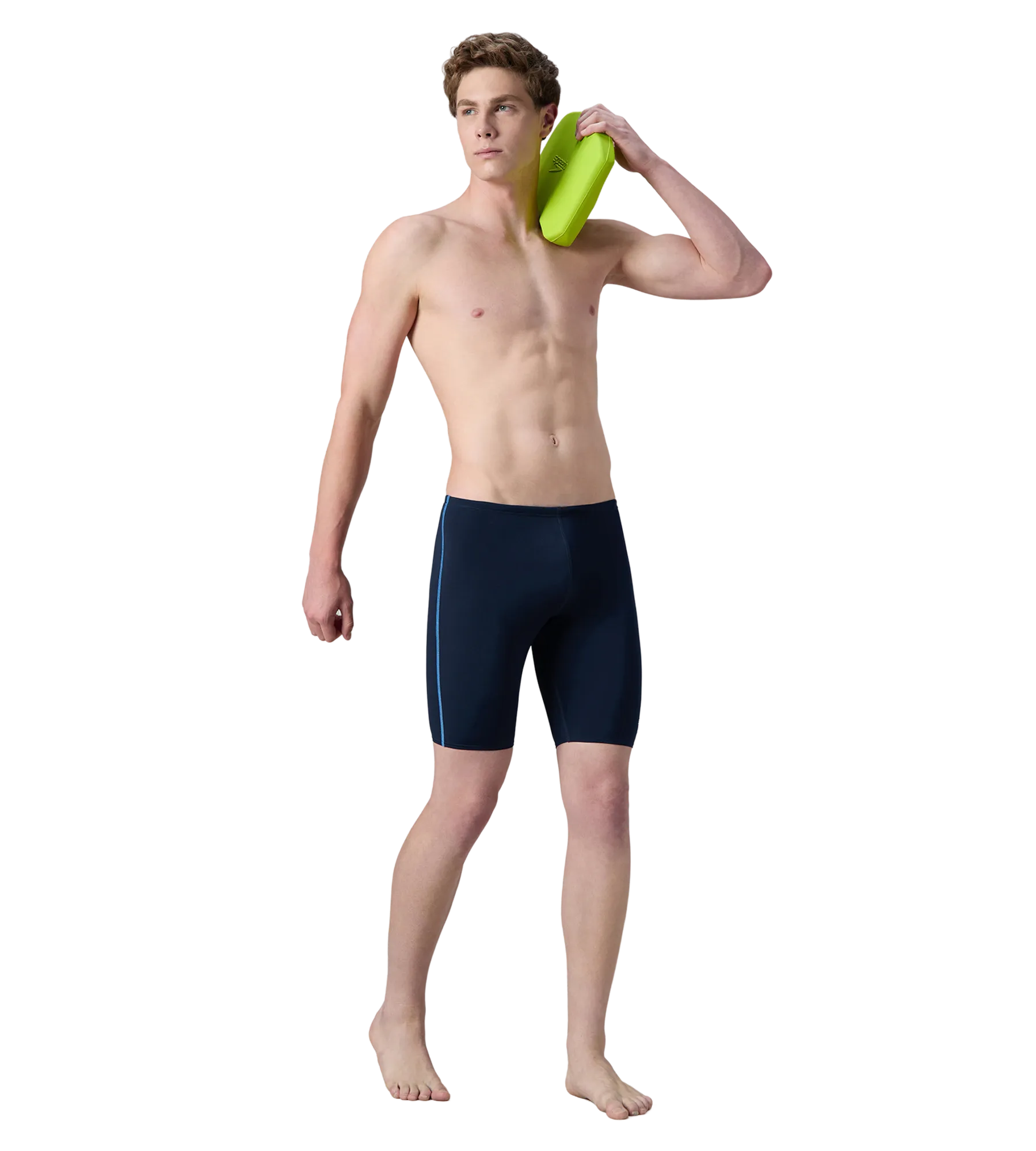 Men's Endurance+ Essential Jammer - True Navy & Periwinkle Blue - Image 6