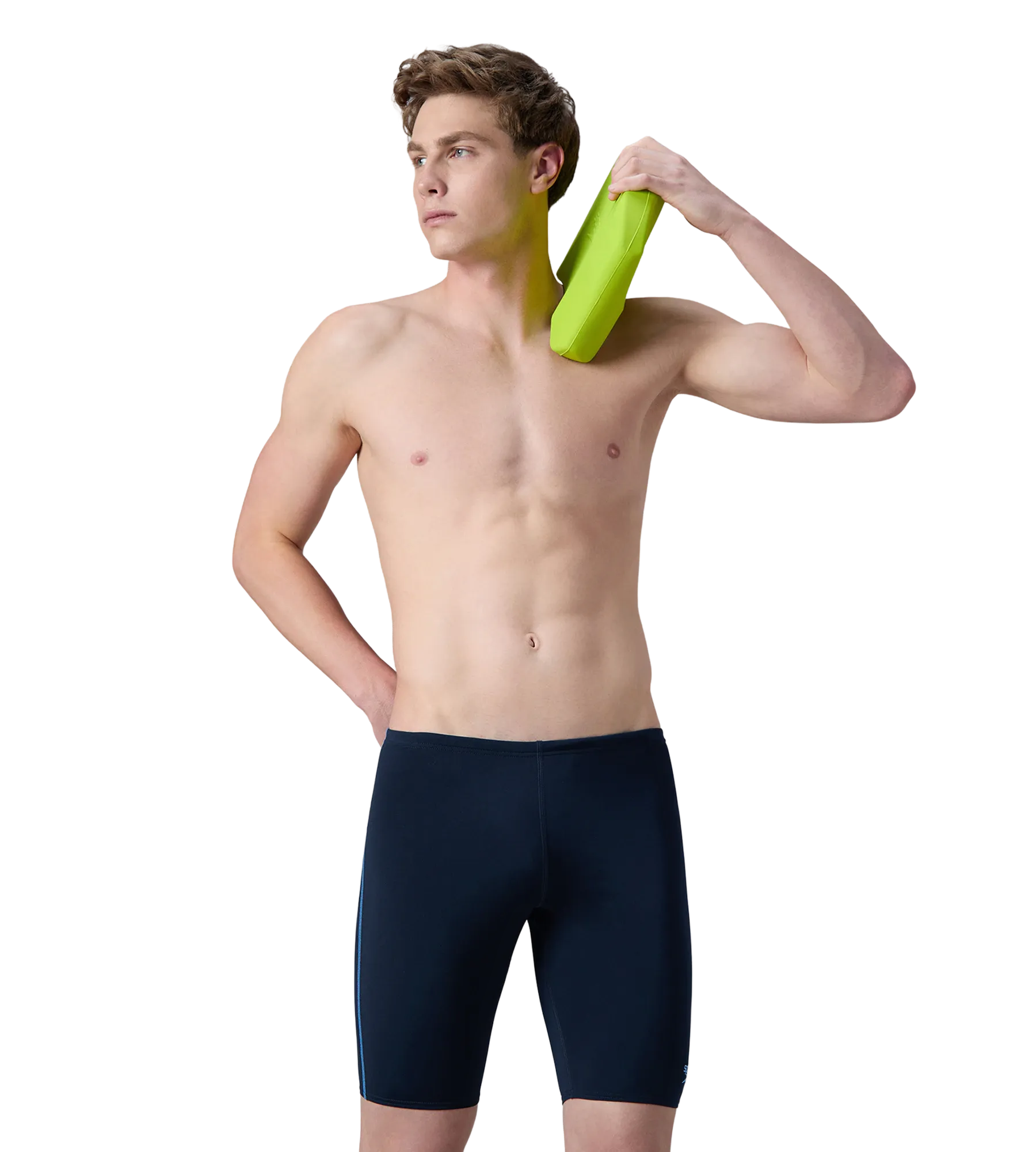 Men's Endurance+ Essential Jammer - True Navy & Periwinkle Blue - Image 8