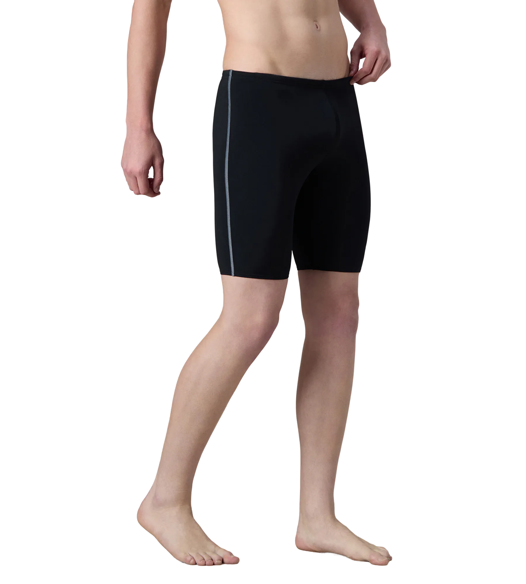 Men's Endurance+ Essential Jammer - Black & Coin Grey - Image 4